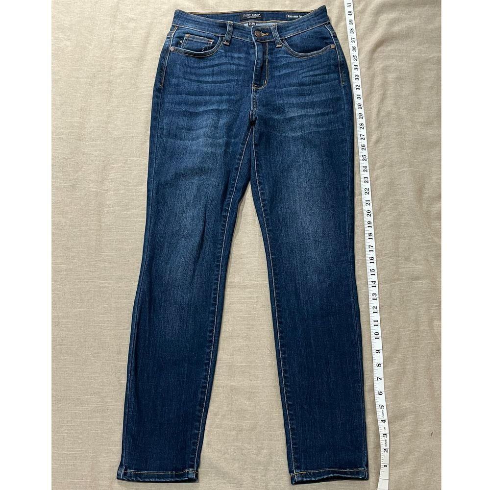 Judy Blue Los Angeles Womens Relaxed Fit Jeans, Size‎ 3 / 26 - Picture 2 of 7